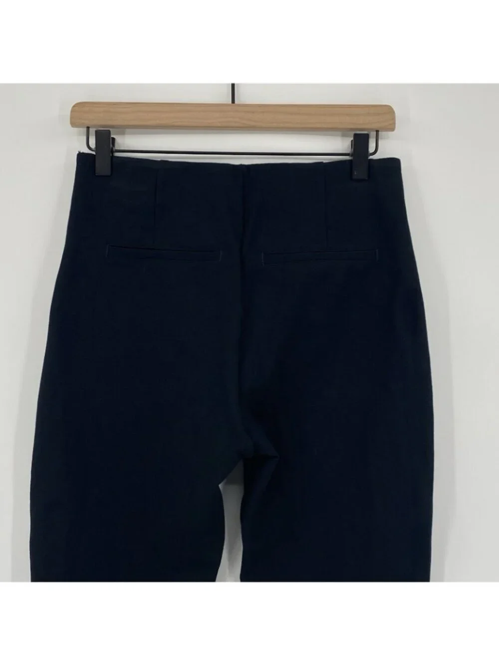 Spanx Perfect Ankle Skinny Side Piping Slimming Pants Black Size Medium